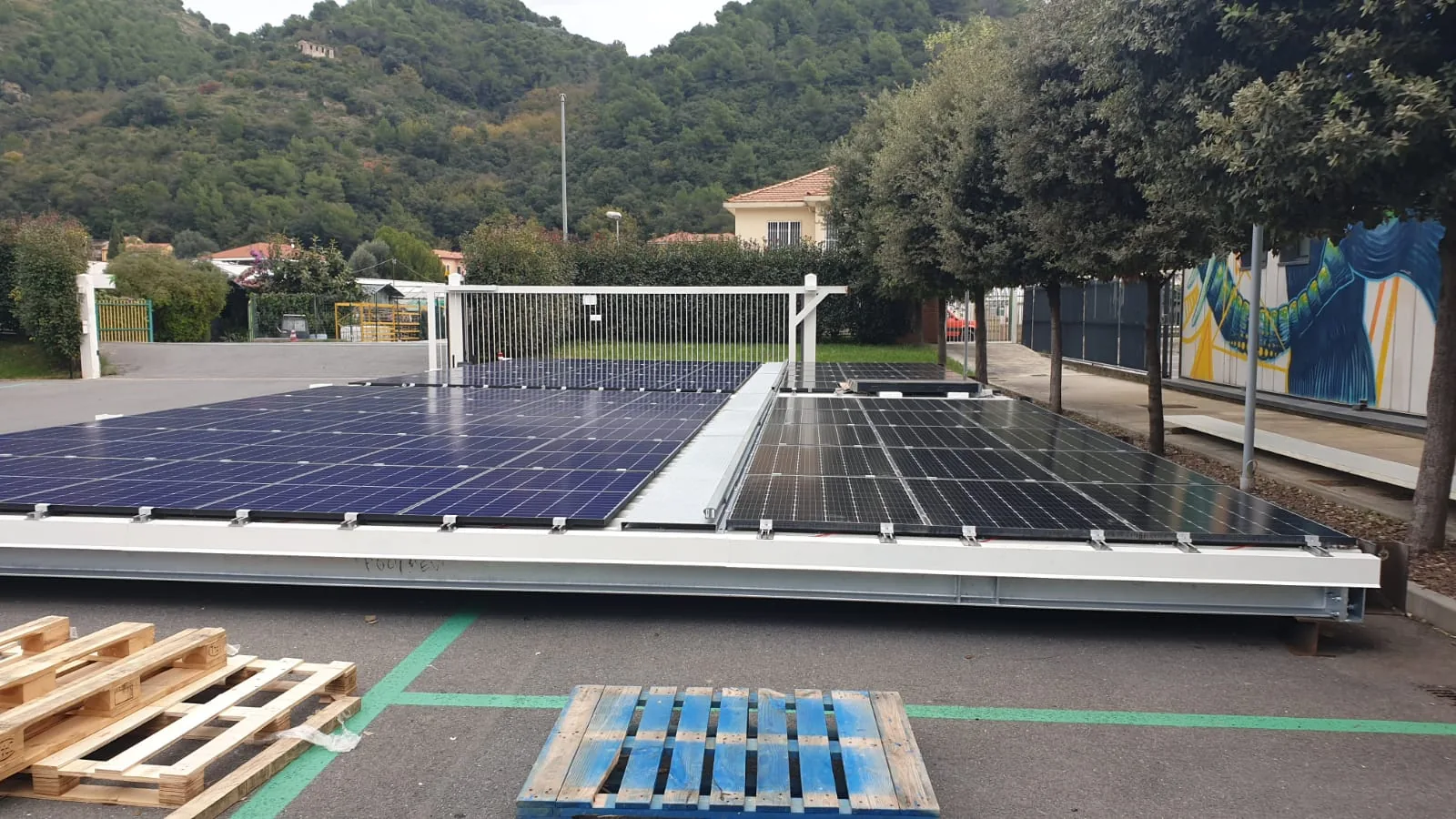 Montaggio impianto fotovoltaico Coseva a Camporosso
