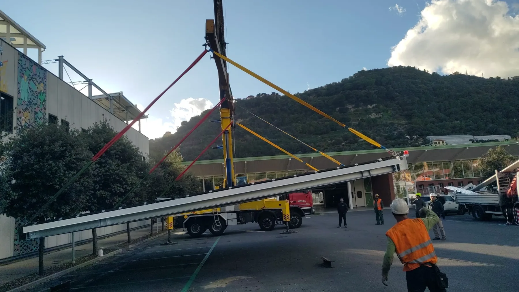 Posa materiali fotovoltaici
